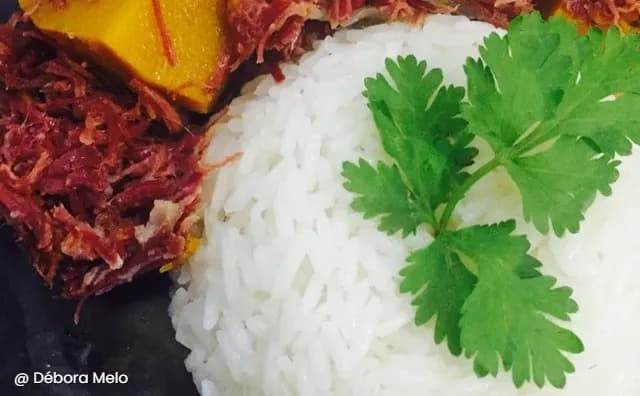 CARNE SECA COM ABÓBORA